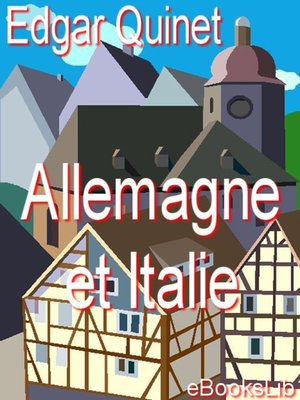 cover image of Allemagne et Italie